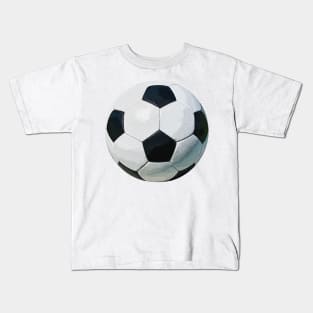 classic soccer ball Kids T-Shirt